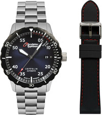 Zeppelin Eurofighter Automatic 7268M-3_SET (+ cinturino di ricambio in silicone))