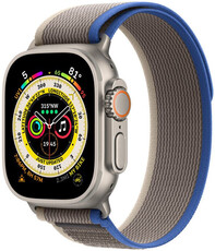 Cinturino in nylon Apple (per Apple Watch 42/44/45/49mm), marrone, taglia S/M