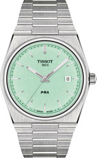 Tissot PRX Quartz T137.410.11.091.01 (in colore Tiffany Blue)