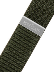 Cinturino in tessuto Morellato Wired 5655D64.073 M, verde, Quick Release
