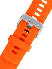 Cinturino arancione in silicone Morellato Byte 5654187.086 M