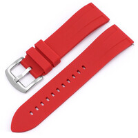Cinturino rosso in silicone Ricardo Fermo