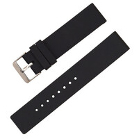Cinturino nero in silicone Ricardo Sefro