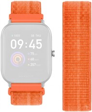 cinturino in nylon Ricardo Madesimo 20mm, Orange, Quick Release