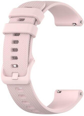 Cinturino QuickRelease 20mm, in silicone, rosa, fibbia rosa (Garmin Venu, Venu Sq, Venu 2 plus, ecc.)
