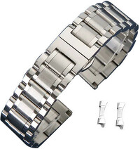 Bracciale in acciaio Ricardo Montorio, argento