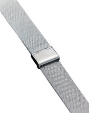 Bracciale argento in acciaio Ricardo Barletta