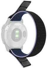 Cinturino in nylon Ricardo Cortina 26mm, Dark Blue, a passante