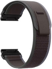 Cinturino in nylon Ricardo 26mm (pro Garmin Fenix 8/7X/6X (51mm), Tactix aj.), nero V2, QuickFit
