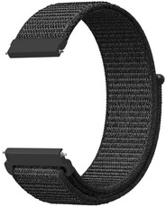 cinturino in nylon Ricardo Zoncolan 20mm, Black, Quick Release