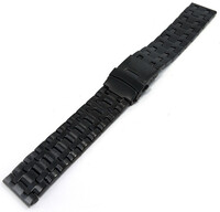 Bracciale in acciaio inossidabile Ricardo Citerno, nero