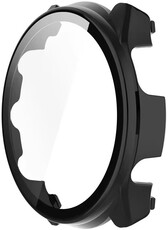 Custodia protettiva (per Garmin Forerunner 965), in plastica, nero + vetro