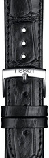 Cinturino in pelle Tissot T852.043.012 20mm, nero, Quick Release