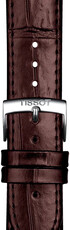 Cinturino in pelle Tissot T852.043.013 20mm, marrone, Quick Release
