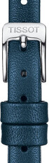 Cinturino in pelle Tissot T852.043.163 9mm, blu, Quick Release