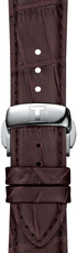 Cinturino in pelle Tissot T852.045.399 21mm, marrone, Quick Release