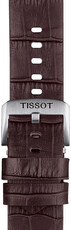 Cinturino in pelle Tissot T852.046.773 22mm, marrone, Quick Release