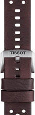Cinturino in pelle Tissot T852.046.777 22mm, marrone, Quick Release