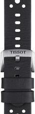 Cinturino in pelle Tissot T852.046.810 22mm, nero, Quick Release
