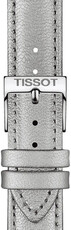 Cinturino in pelle Tissot T852.047.129 16mm, argento, Quick Release