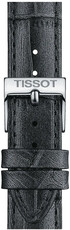 cinturino in pelle Tissot T852.047.924 16mm, grigio, Quick Release