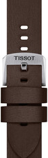 Cinturino in pelle Tissot T852.048.215 20mm, marrone, Quick Release