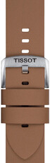 cinturino in pelle Tissot T852.048.223 22mm, marrone, Quick Release