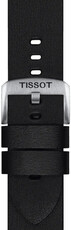 Cinturino in pelle Tissot T852.048.225 22mm, nero, Quick Release