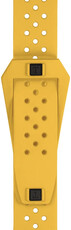 Cinturino in gomma Tissot Sideral T852.048.859 20mm, giallo, Quick Release