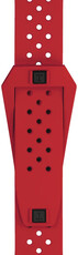 Cinturino in gomma Tissot Sideral T852.048.860 20mm, rosso, Quick Release