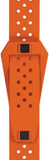Cinturino in gomma Tissot Sideral T852.048.861 20mm, arancione, Quick Release