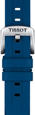 Cinturino in gomma Tissot T852.044.837 20mm, blu, Quick Release