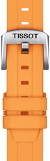 Cinturino arancione in silicone Tissot T852.047.452
