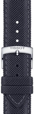 Cinturino in tessuto Tissot T852.048.183 21mm, grigio, Quick Release