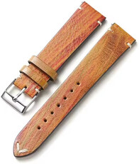 Cinturino in pelle Ricardo Firenze, giallo, Quick Release