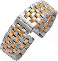 Bracciale in metallo Ricardo Genova, bicolore