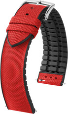 Cinturino Hirsch Arne M 0925090120-2, rosso, tessuto