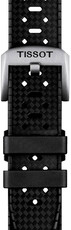 Cinturino in gomma Tissot T852.049.628 20 mm, nero