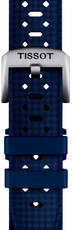 Cinturino in caucciù Tissot T852.049.963 20mm, blu, Quick Release