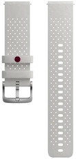 Cinturino in silicone Polar Vantage V3 22 mm, bianco, taglia S-L