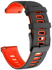 Cinturino in silicone Ricardo 20mm (pro Garmin Venu, Forerunner 255, Vívoactive 4 aj.), nero, Quick Release
