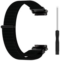 Cinturino in nylon Ricardo (per Amazfit T-Rex 2), nero, + accessori di ricambio
