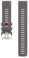 Polar 22mm cinturino in silicone, grigio, taglia M/L