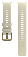 Cinturino in silicone Polar Pacer 20mm, bianco, dimensione S-L, Quick Release