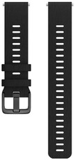 Cinturino in silicone Polar Pacer 20 mm, nero, taglia S-L