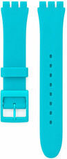 Cinturino in silicone Ricardo Barletta 19mm (per Swatch), turchese