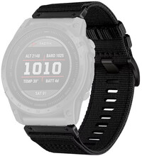 cinturino in tessuto Ricardo Colere 26mm, Black, QuickFit