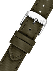 Cinturino in tessuto Morellato Ponza 6083E36.073 M, verde, materiale riciclato