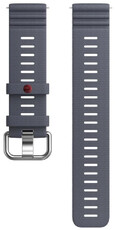 Cinturino in silicone Polar 22mm, grigio, dimensione S-L, Quick Release