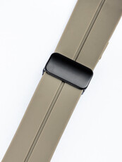 Cinturino in silicone Ricardo 22mm (pro Huawei Watch GT 4, 5), marrone, Quick Release